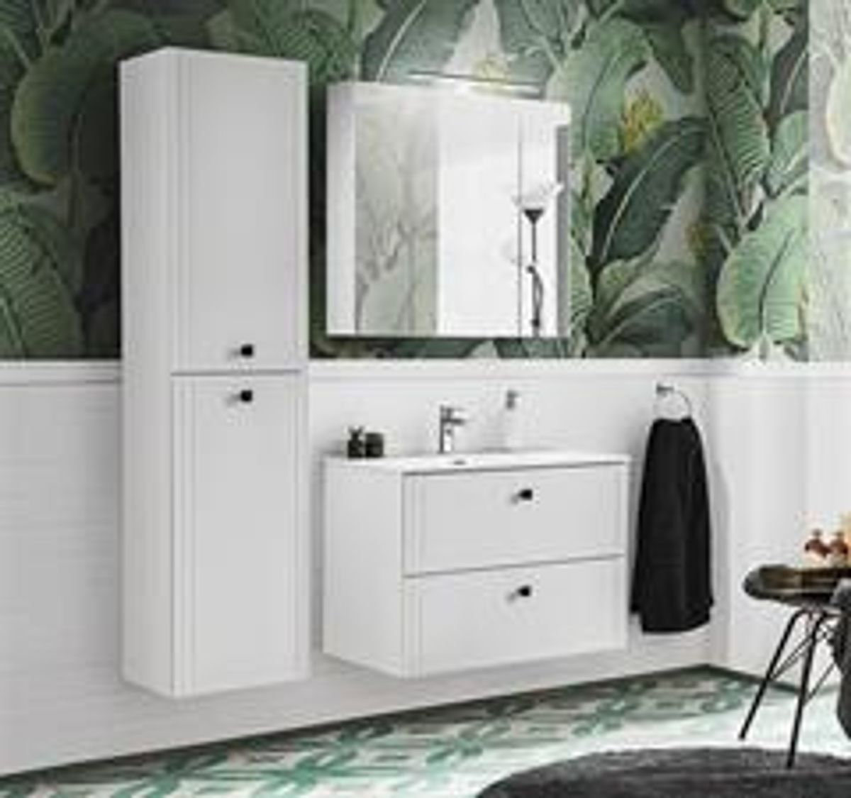 HAVANA WHITE 82 80cm Servantskap 