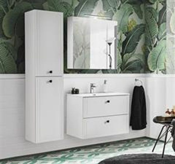 Hovedbilde HAVANA WHITE 82 80cm Servantskap 