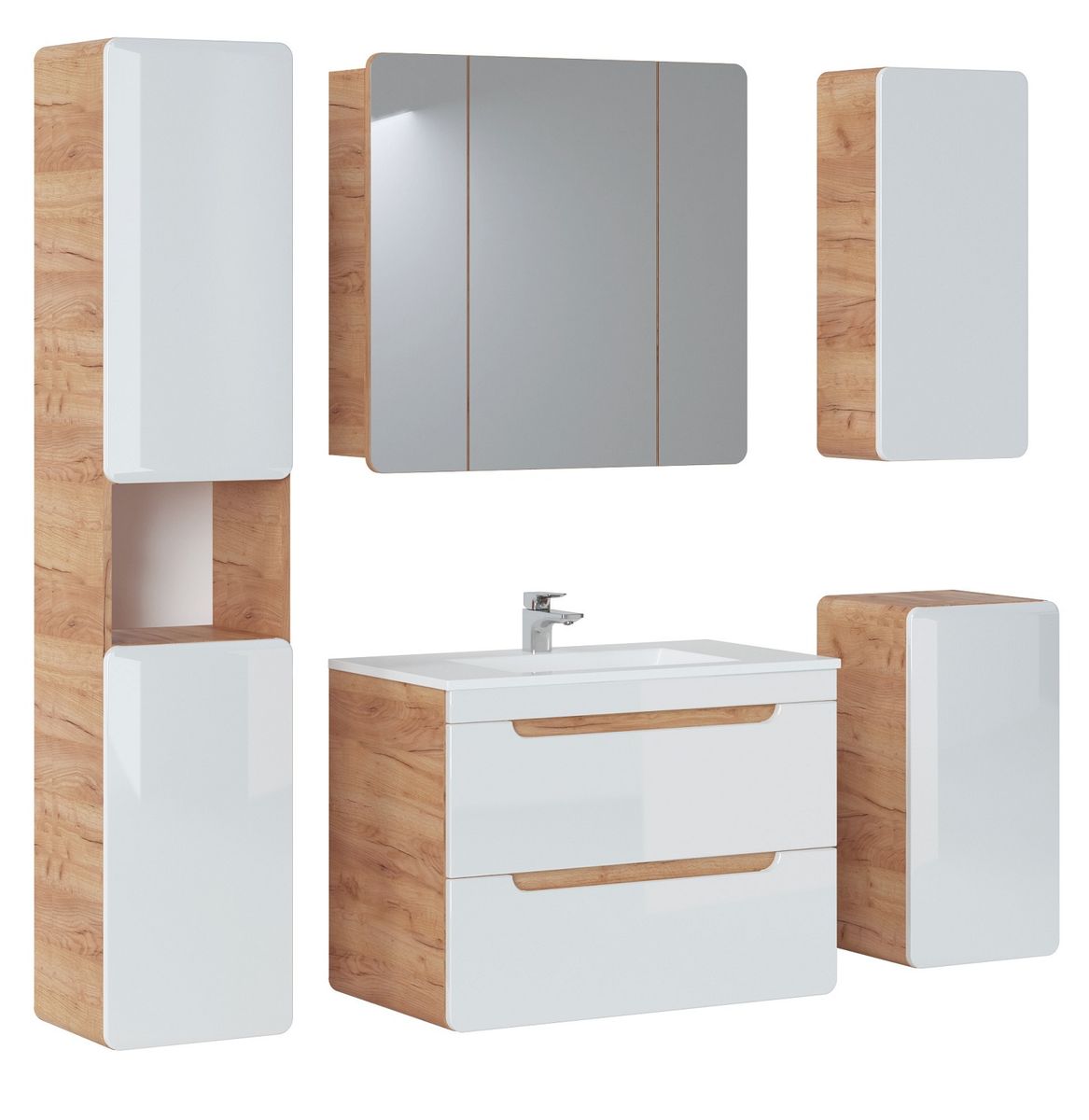 ARUBA WHITE 80-01 MØBELPAKKE